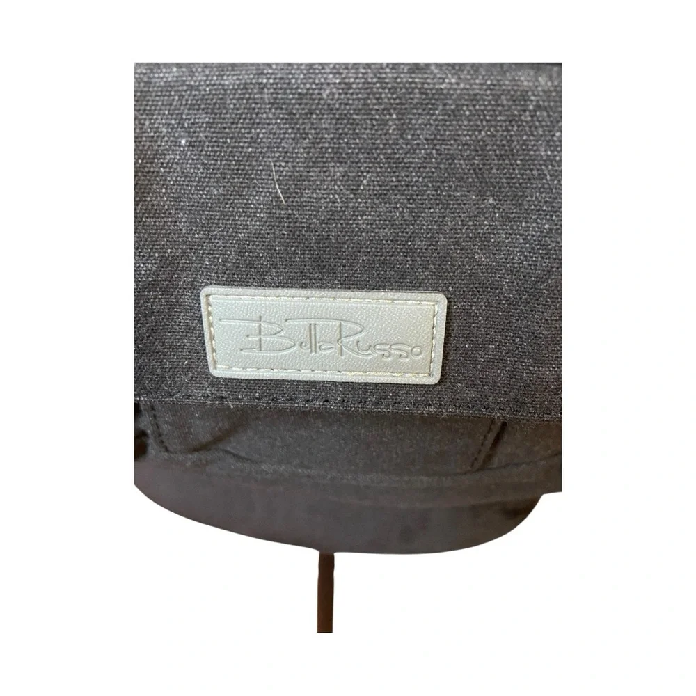 Bolle Russo Black Canvas Backpack